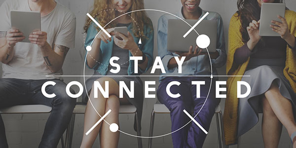 Stay connected!